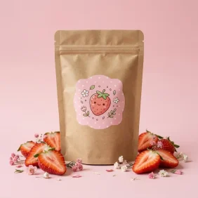 Proszek Ube smak truskawkowy 🍓